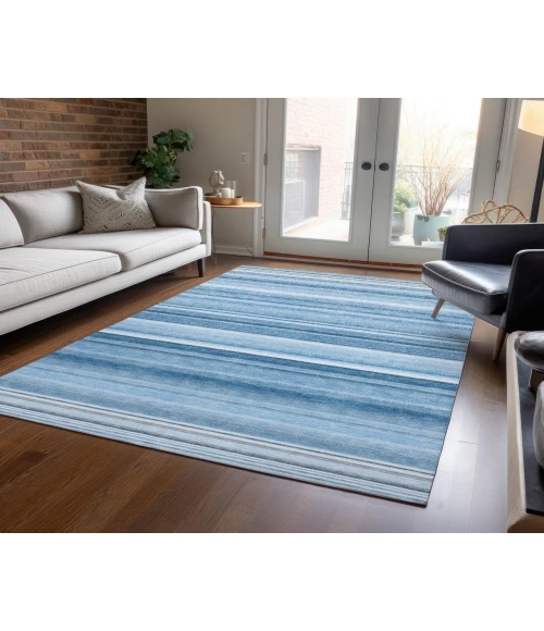 Chantille ACN529 Blue 2'6" x 3'10" Rug