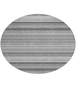 Addison Chantille ACN529 Gray 8 ft. x 8 ft. Round Rug