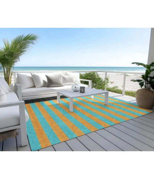 Chantille ACN530 Aqua 3' x 5' Rug