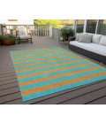 Chantille ACN530 Aqua 3' x 5' Rug