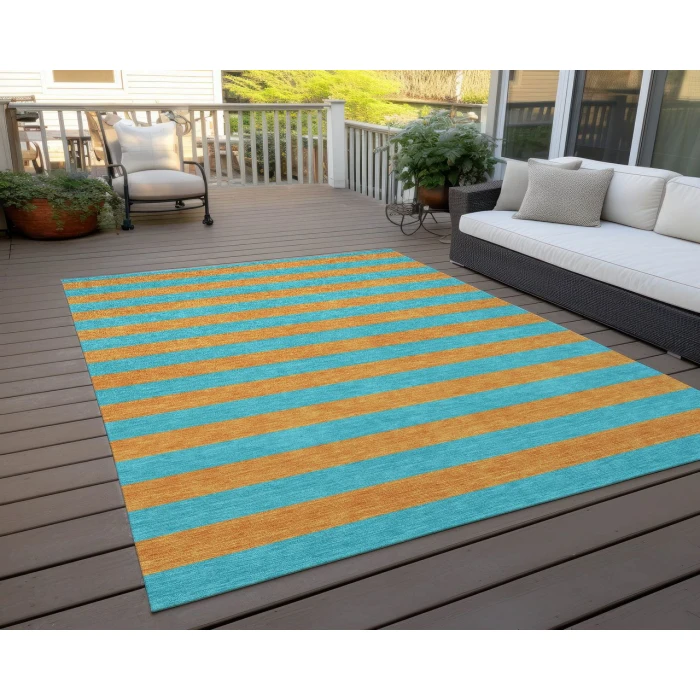 Chantille ACN530 Aqua 10' x 14' Rug