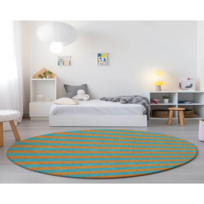 Chantille ACN530 Aqua 8' x 8' Rug