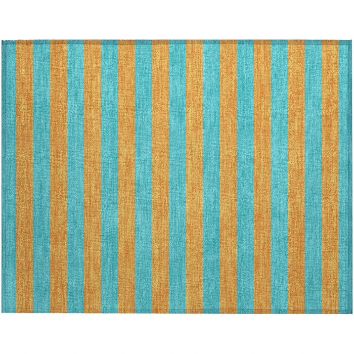 Chantille ACN530 Aqua 1'8" x 2'6" Rug