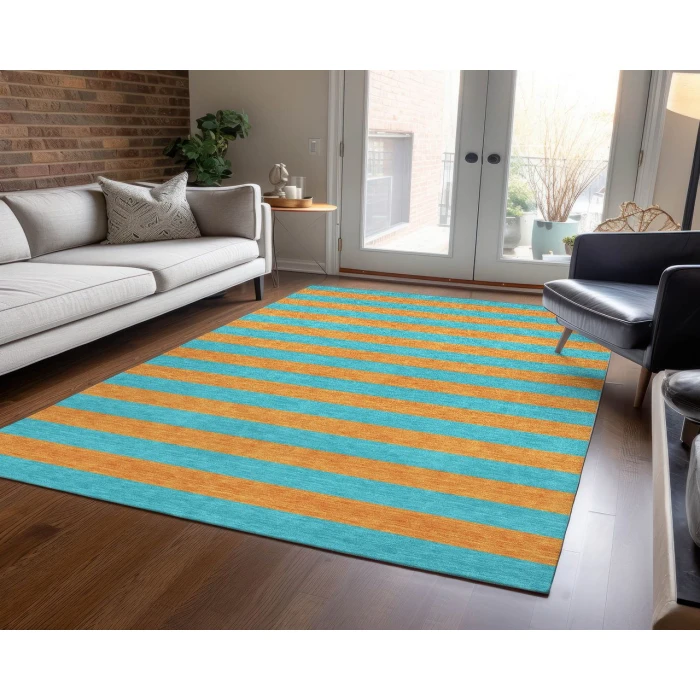 Chantille ACN530 Aqua 10' x 14' Rug