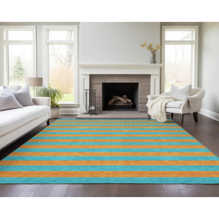 Chantille ACN530 Aqua 10' x 14' Rug