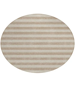 Addison Chantille ACN530 Beige 8 ft. x 8 ft. Round Rug