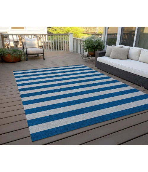 Chantille ACN530 Blue 3' x 5' Rug