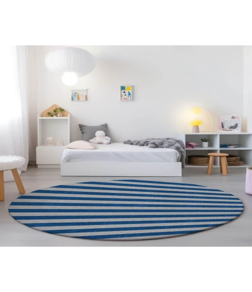 Chantille ACN530 Blue 8' x 8' Rug