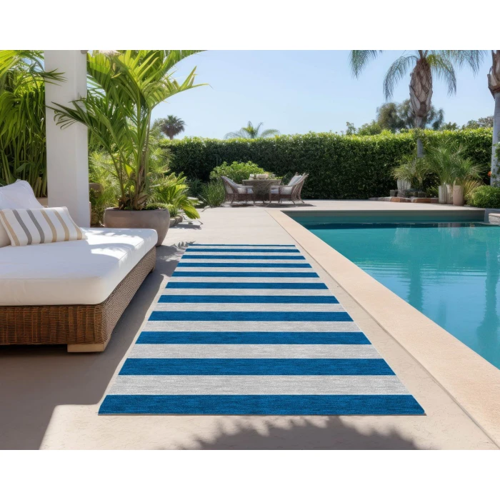 Chantille ACN530 Blue 2'3" x 7'6" Rug