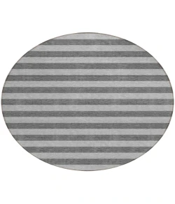 Addison Chantille ACN530 Granite 8 ft. x 8 ft. Round Rug