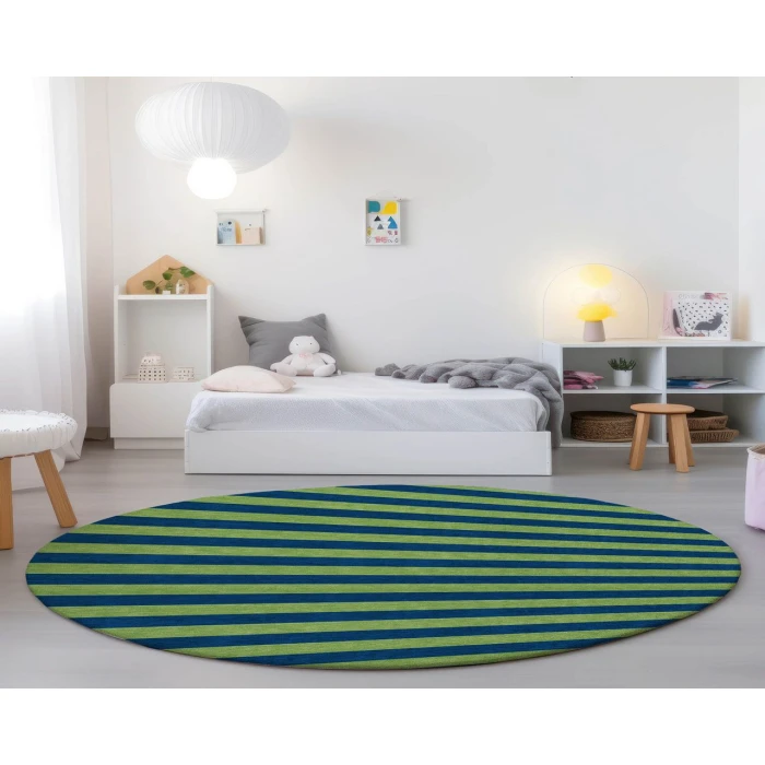 Chantille ACN530 Navy 8' x 8' Rug