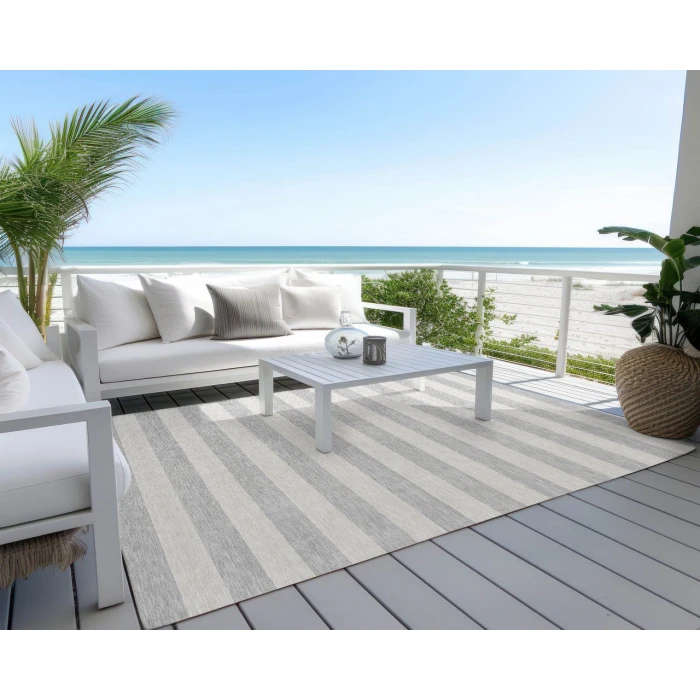 Chantille ACN530 Pewter 3' x 5' Rug