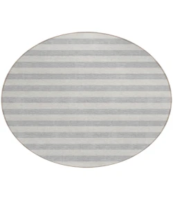 Addison Chantille ACN530 Pewter 8 ft. x 8 ft. Round Rug