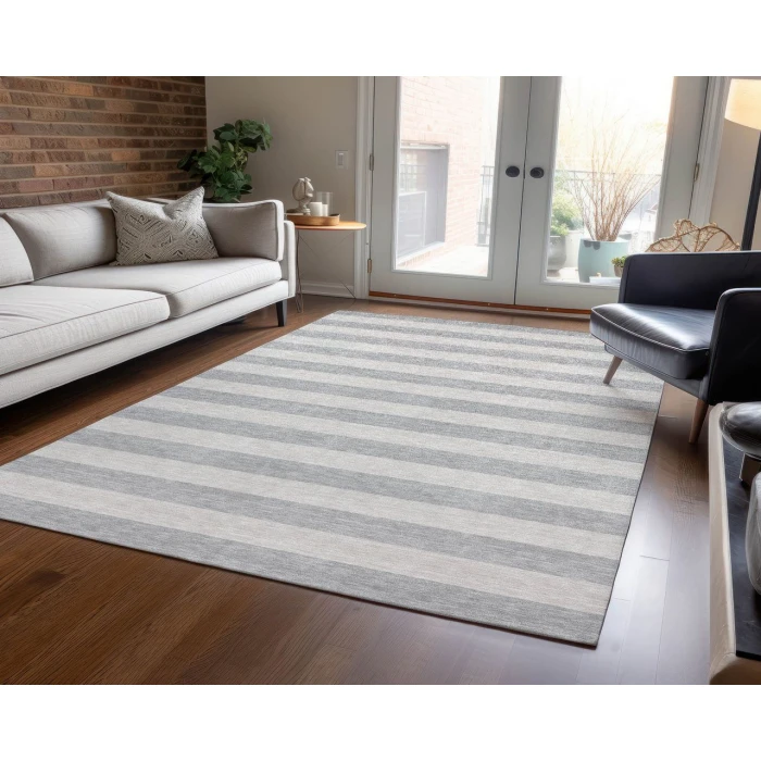 Chantille ACN530 Pewter 3' x 5' Rug