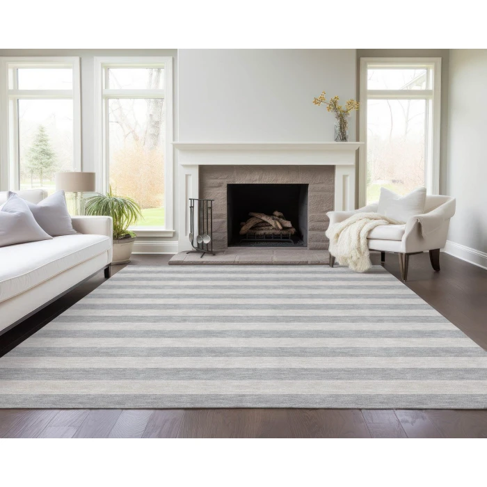 Chantille ACN530 Pewter 3' x 5' Rug