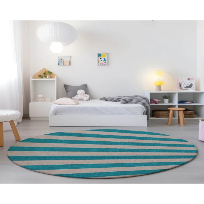 Chantille ACN530 Turquoise 8' x 8' Rug