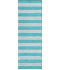 Chantille ACN530 Turquoise 2'3" x 7'6" Rug