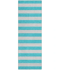 Addison Chantille ACN530 Turquoise 2 ft. 3 in. x 7 ft. 6 in. Runner Rug