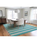 Chantille ACN530 Turquoise 2'6" x 3'10" Rug