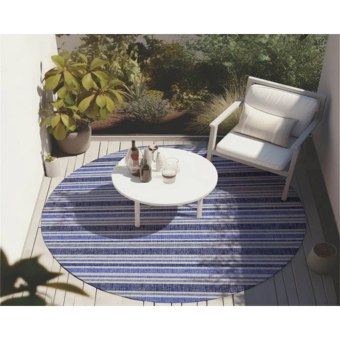 Chantille ACN531 Blue 8' x 8' Rug