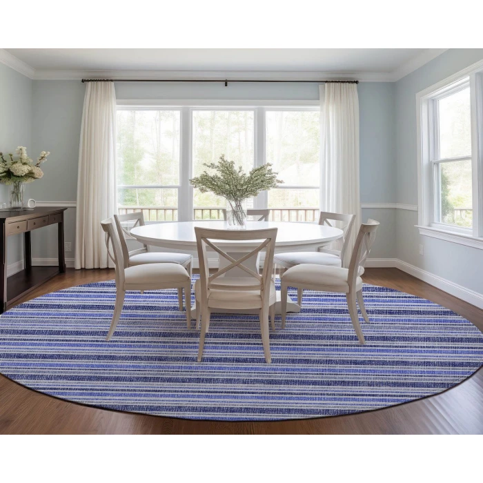 Chantille ACN531 Blue 8' x 8' Rug
