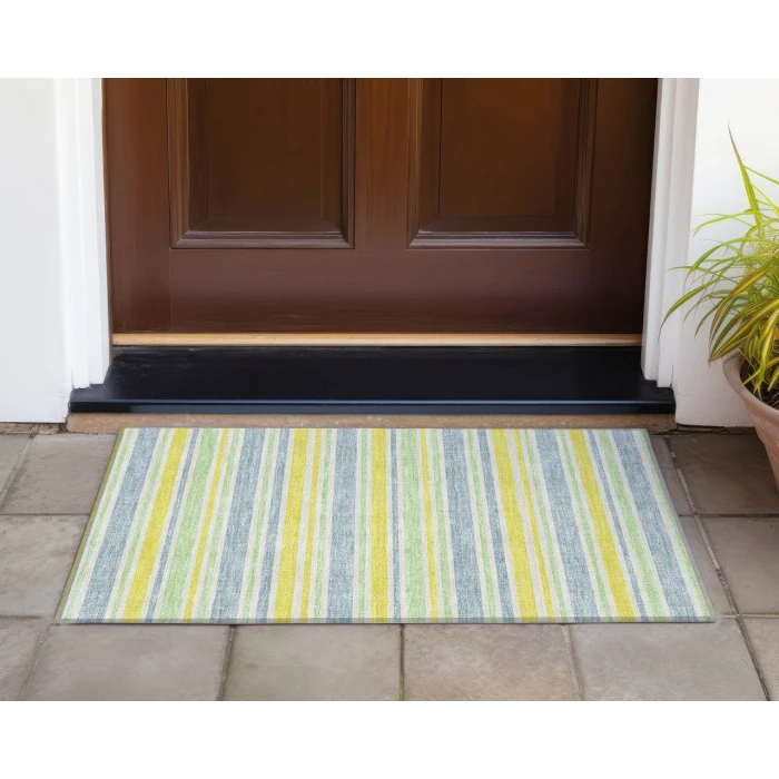 Chantille ACN531 Denim 1'8" x 2'6" Rug