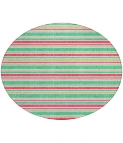 Addison Chantille ACN531 Green 8 ft. x 8 ft. Round Rug