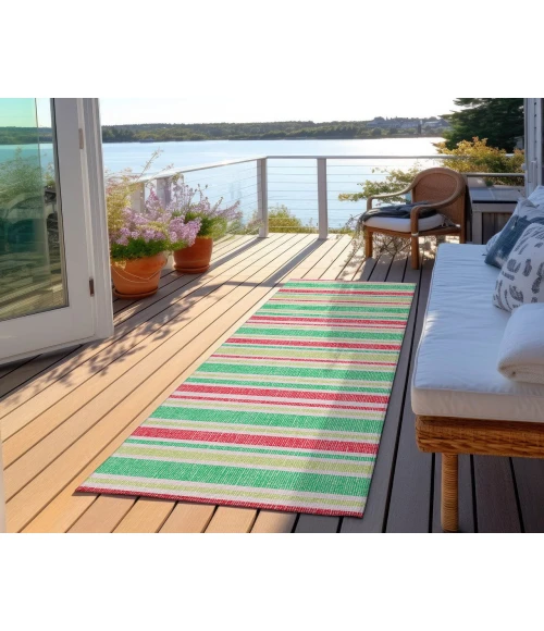 Chantille ACN531 Green 2'3" x 7'6" Rug
