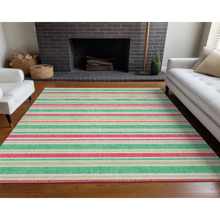 Chantille ACN531 Green 3' x 5' Rug