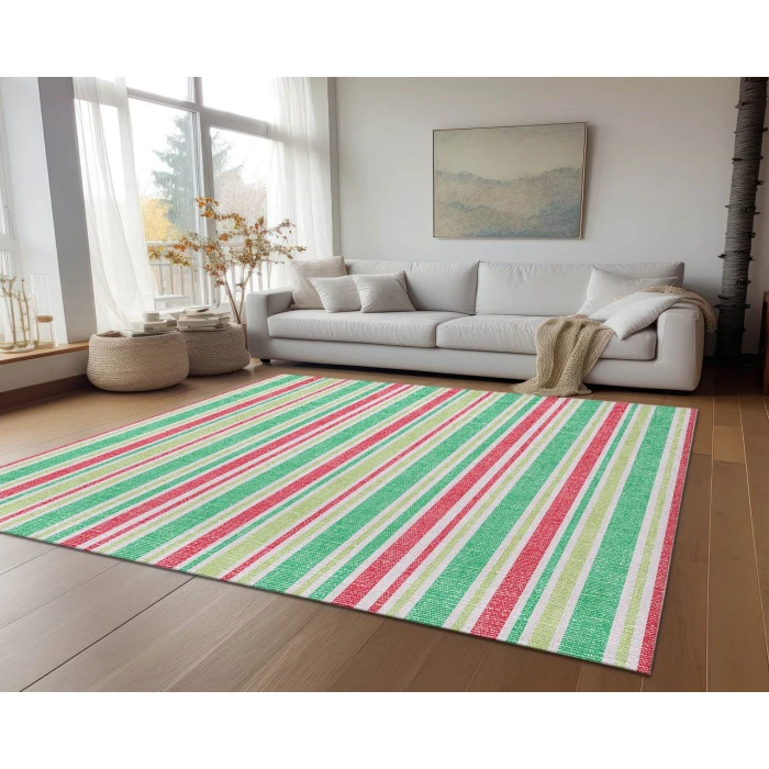Chantille ACN531 Green 3' x 5' Rug