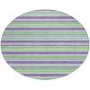 Addison Chantille ACN531 Lime 8 ft. x 8 ft. Round Rug