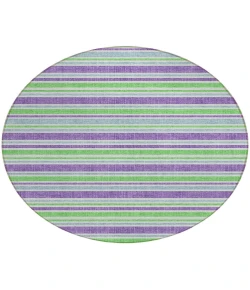 Addison Chantille ACN531 Lime 8 ft. x 8 ft. Round Rug