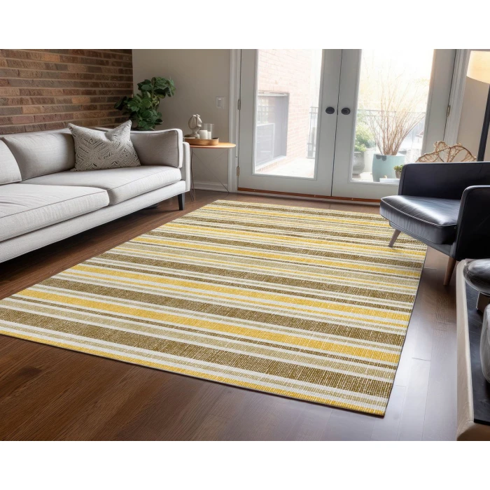 Chantille ACN531 Mocha 3' x 5' Rug