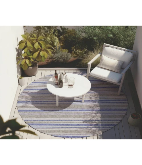 Chantille ACN531 Navy 8' x 8' Rug