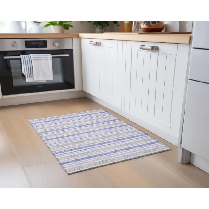 Chantille ACN531 Navy 1'8" x 2'6" Rug