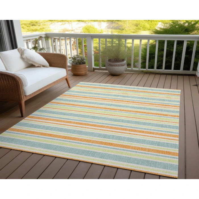 Chantille ACN531 Orange 9' x 12' Rug