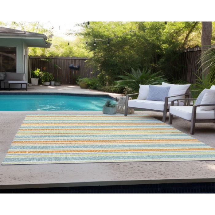 Chantille ACN531 Orange 9' x 12' Rug