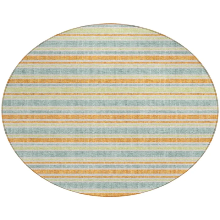 Chantille ACN531 Orange 8' x 8' Rug