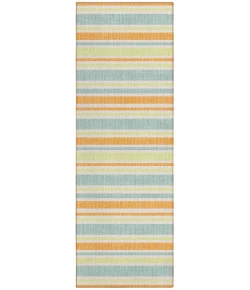 Addison Chantille ACN531 Orange 2 ft. 3 in. x 7 ft. 6 in. Runner Rug