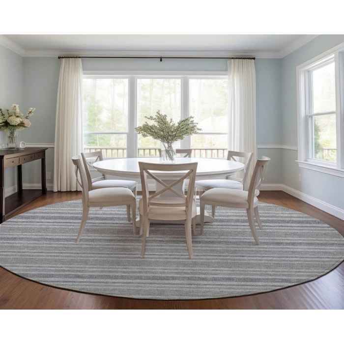 Chantille ACN531 Silver 8' x 8' Rug