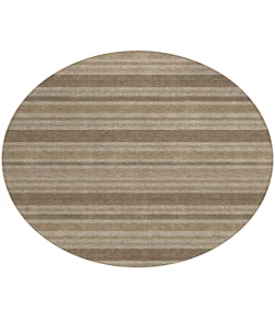 Addison Chantille ACN531 Taupe 8 ft. x 8 ft. Round Rug