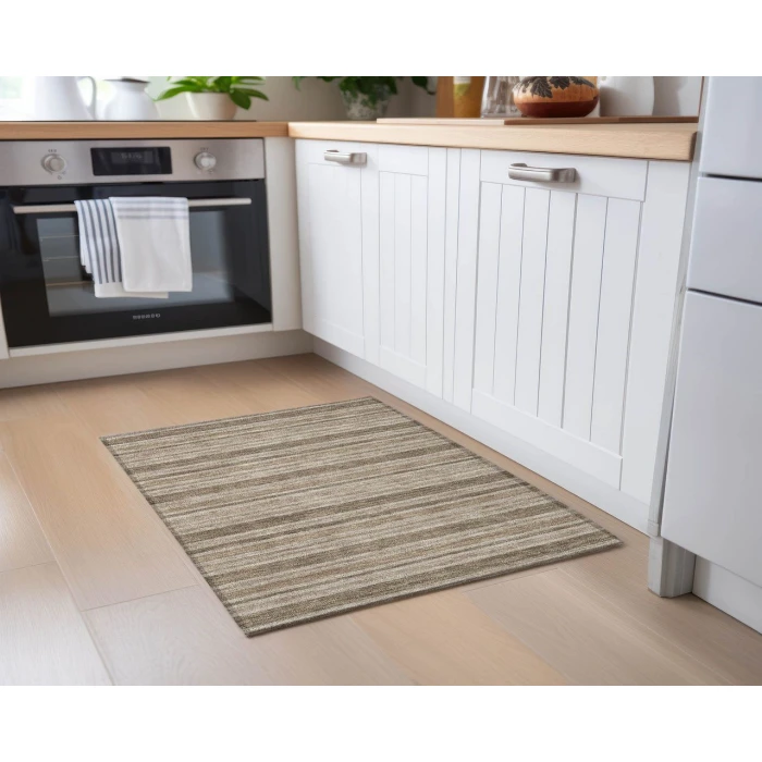 Chantille ACN531 Taupe 1'8" x 2'6" Rug