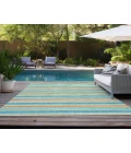 Chantille ACN531 Teal 3' x 5' Rug