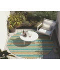 Chantille ACN531 Teal 8' x 8' Rug