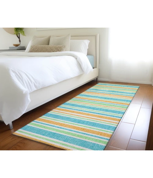 Chantille ACN531 Teal 2'3" x 7'6" Rug