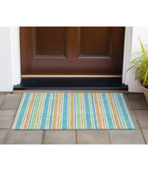 Chantille ACN531 Teal 1'8" x 2'6" Rug