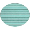 Addison Chantille ACN531 Turquoise 8 ft. x 8 ft. Round Rug