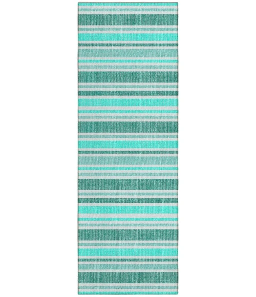 Chantille ACN531 Turquoise 2'3" x 7'6" Rug
