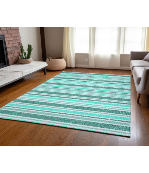 Chantille ACN531 Turquoise 9' x 12' Rug
