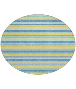 Addison Chantille ACN531 Yellow 8 ft. x 8 ft. Round Rug